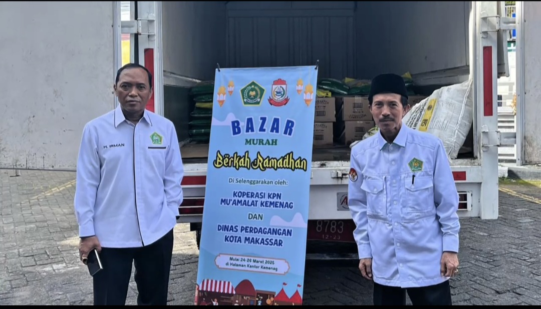 Foto di stand Bazar halaman kantor Kemenag Kota Makassar