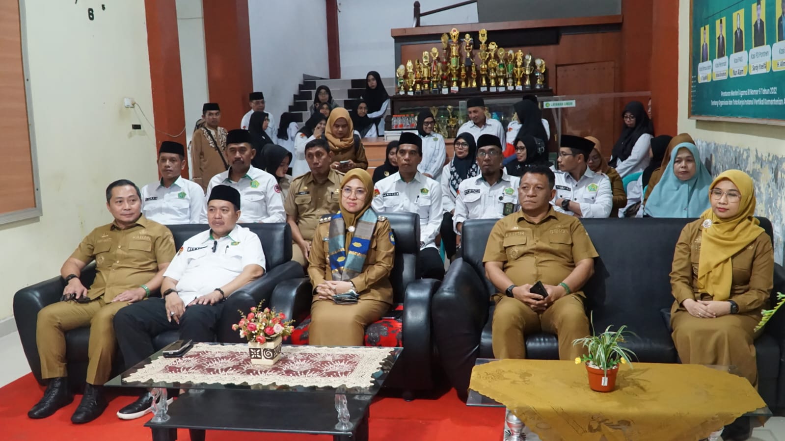 Bupati bersama jajaran hadir di Kemenag Gowa