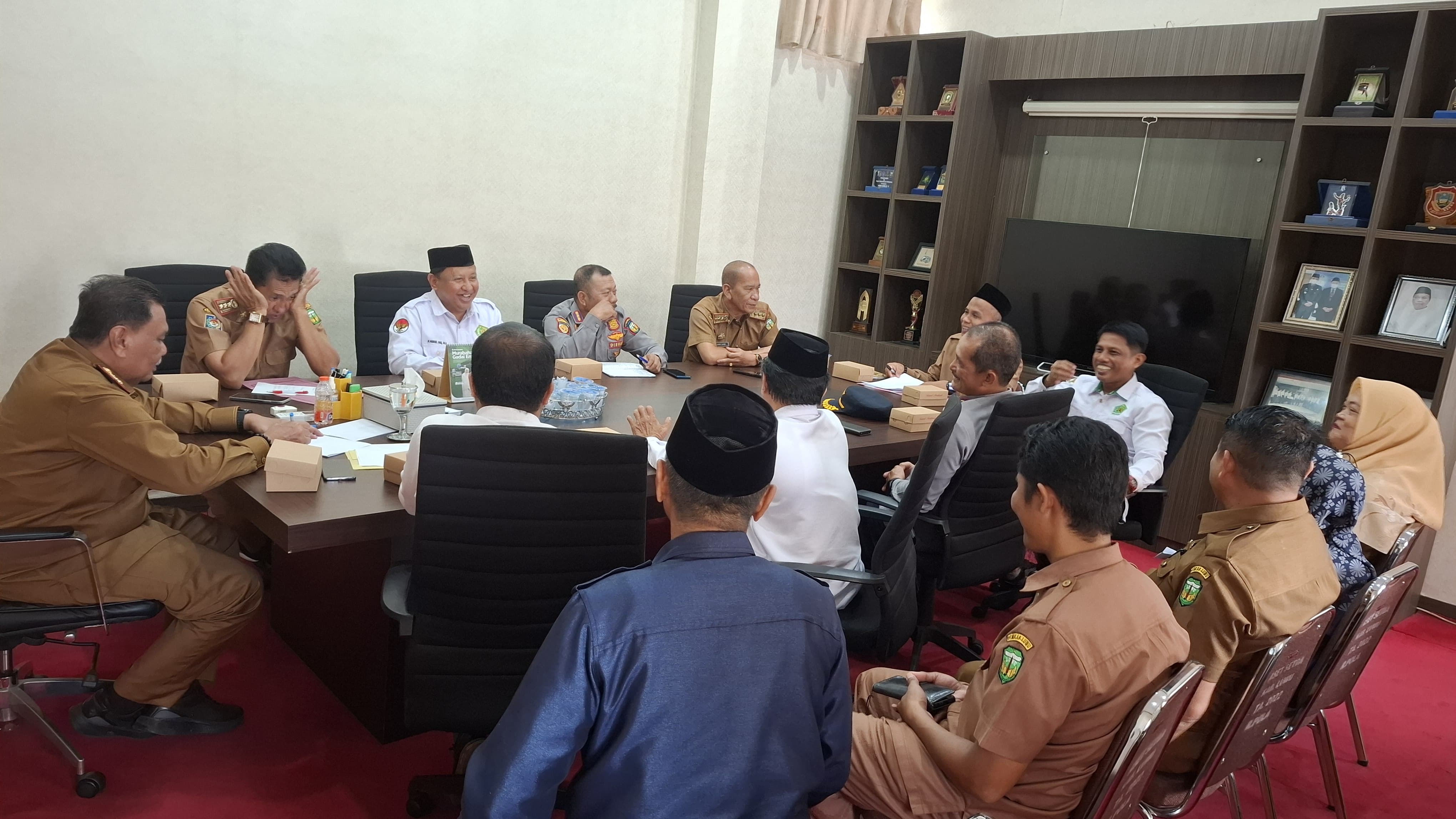 Kakankemenag Kab. Luwu Hadiri Rapat Pelaksanaan STQH