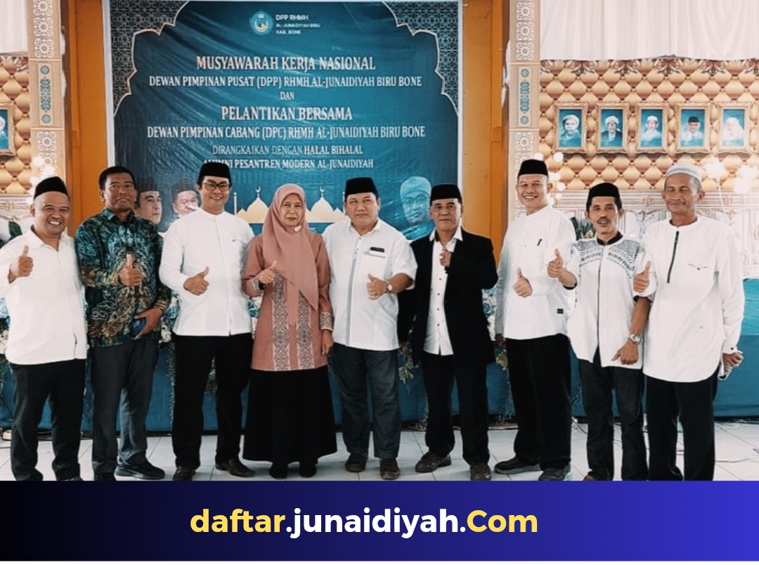 Dewan Pengurus Pusat (DPP) IKAPM Al-Junaidiyah Biru Sukses Menggelar Mukernas 2025