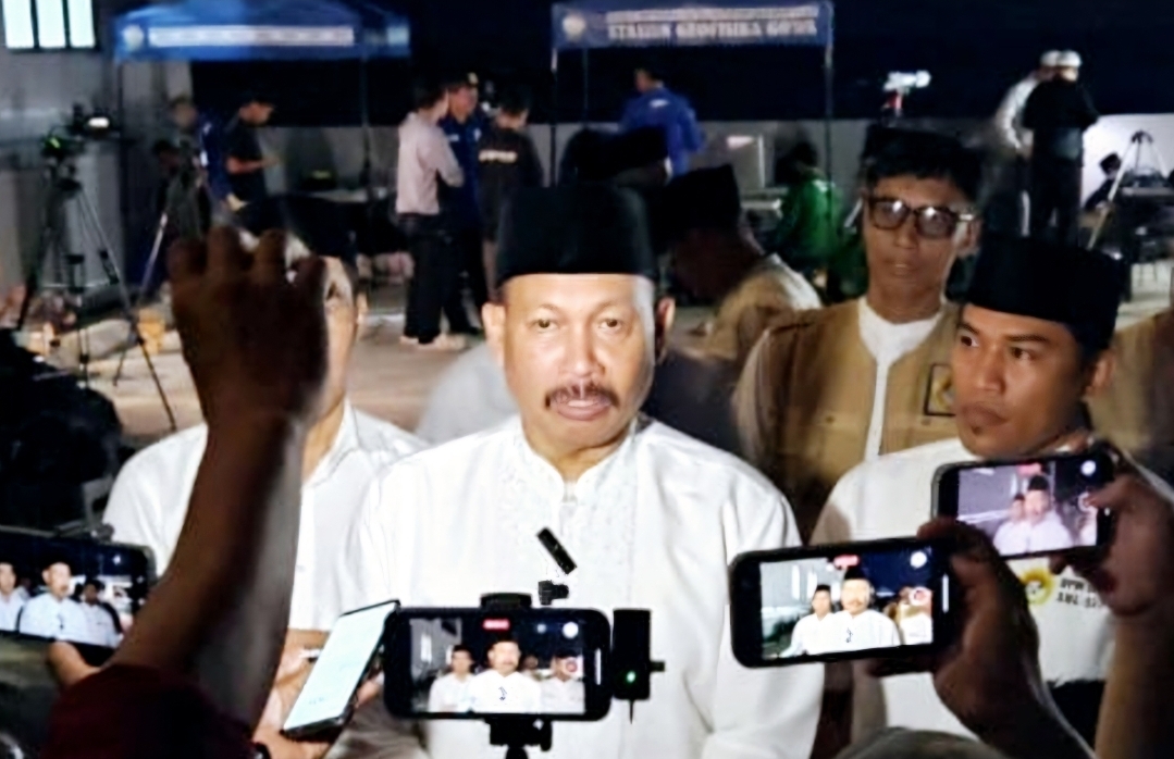 Wawancara dengan Kakanwil Kemenag Sulsel H. ALI yafid usai rukyatul hilal di CPI