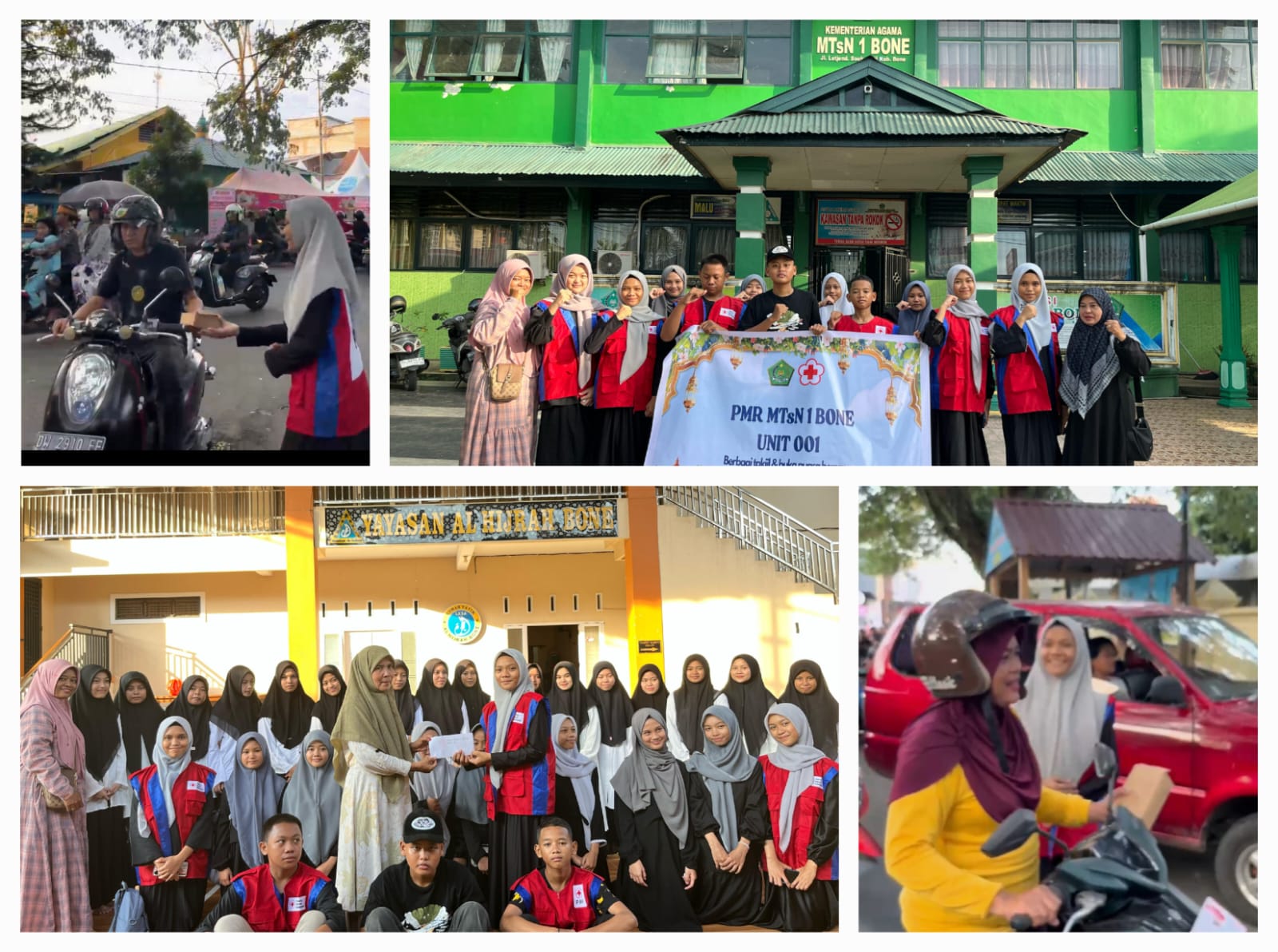 PMR MTsN 1 Bone Anjangsana Ke Rumah Yatim Al Hijrah Bone