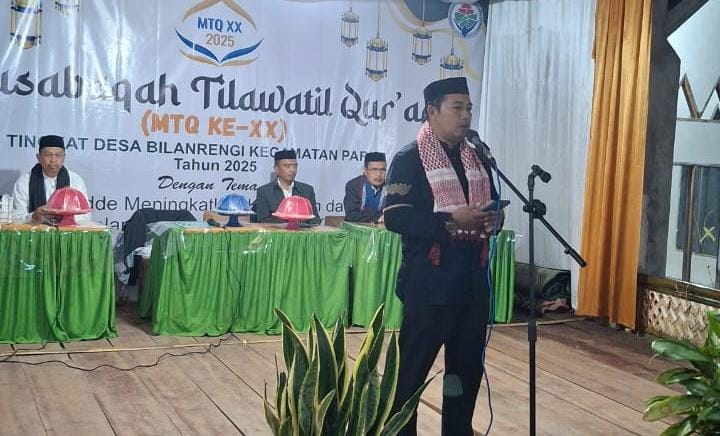 Kepala KUA saat memberi sambutan