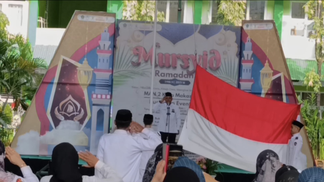 Saat pelaksanaan apel