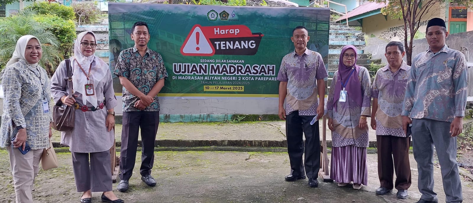 Pemantauan UM di MAN 2 Kota Parepare oleh Tim Kanwil Kemenag